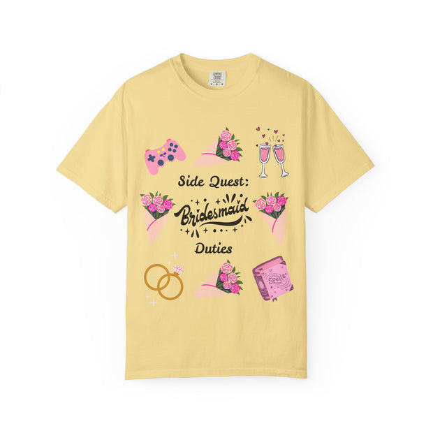 'Side Quest: Bridesmaid Duties' Unisex T-Shirt