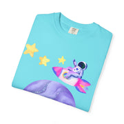 Astronaut Taking Off In Space Unisex T-Shirt