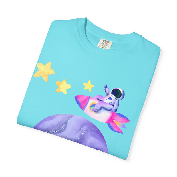 Astronaut Taking Off In Space Unisex T-Shirt