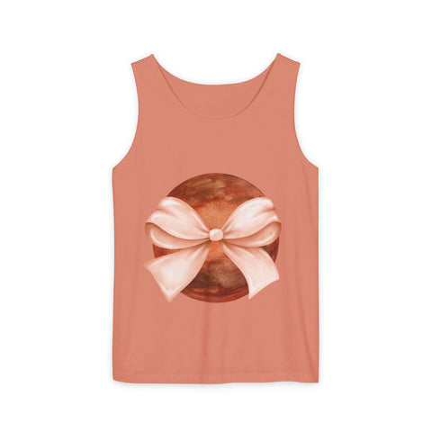 Mars Wrapped In Bow Unisex Tank Top