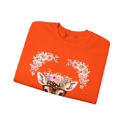 Geeky Goddess Deer Unisex Crewneck Sweatshirt