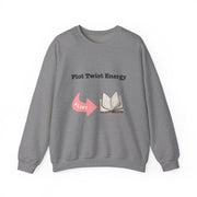 'Plot Twist Energy' Unisex Crewneck Sweatshirt