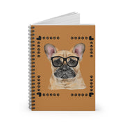 Geeky Good French Bulldog Spiral Notebook