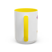 'Aquarius' Zodiac Accent Coffee Mug