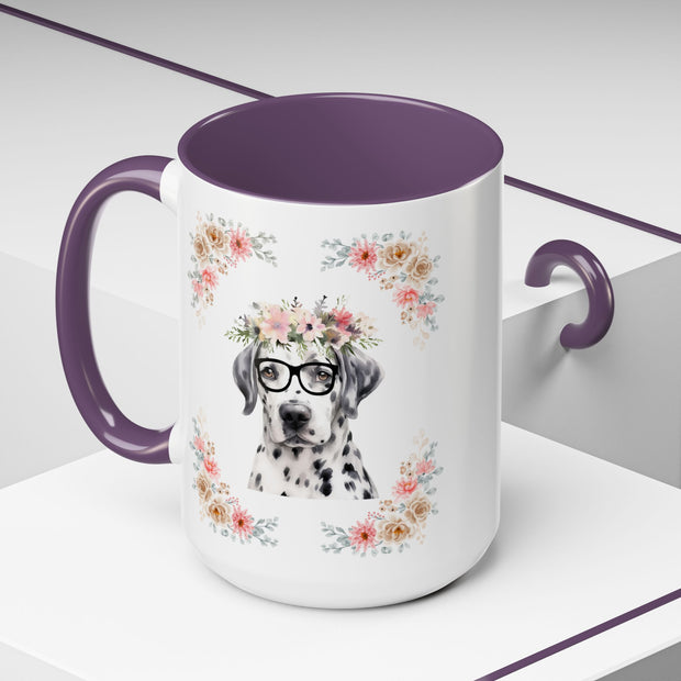 Geeky Goddess Dalmatian Accent Coffee Mug