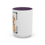 Geeky Good Golden Retriever Accent Coffee Mug