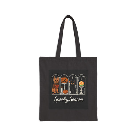 Spooky Season Yorkie Tote Bag