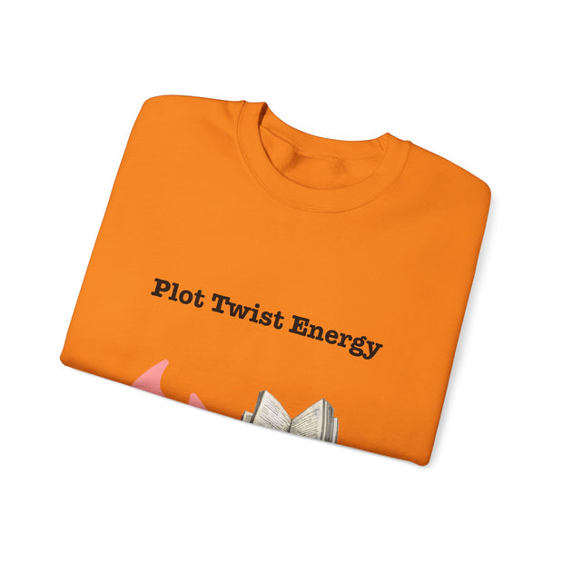 'Plot Twist Energy' Unisex Crewneck Sweatshirt
