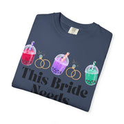'The Bride Needs Boba' Unisex T-Shirt