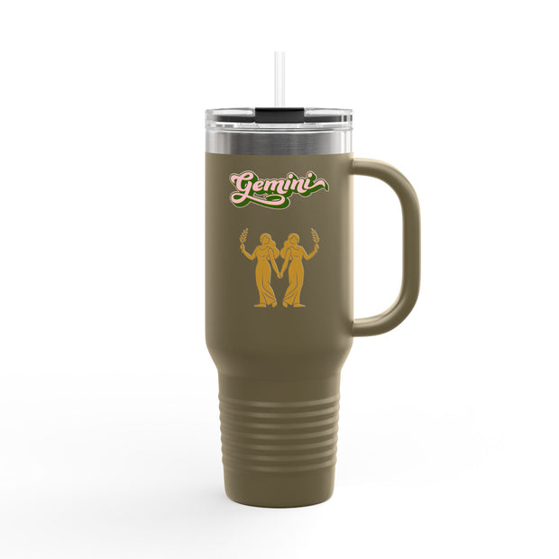 'Gemini' Zodiac Insulated Travel Mug, 40oz