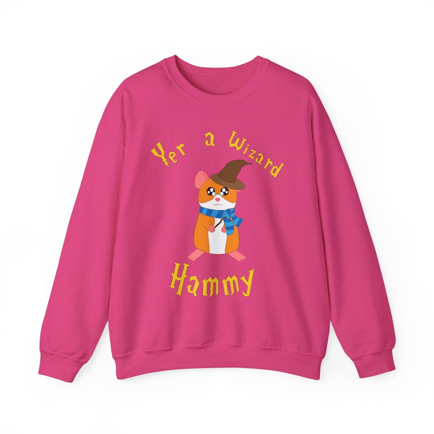 Hammy Wizard Hamster Sweatshirt | Cute Wizard Hamster Crewneck