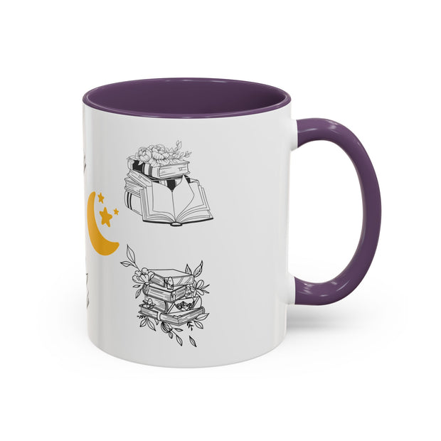 'Just One More Chapter' Accent Coffee Mug