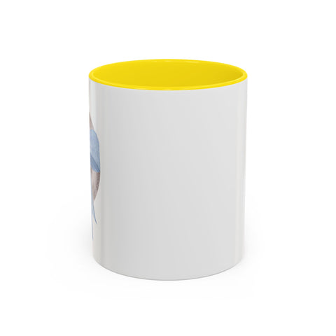 Moon Wrapped In A Bow Accent Coffee Mug