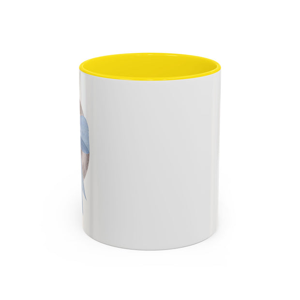 Moon Wrapped In A Bow Accent Coffee Mug