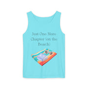 'Just One More Chapter (on the Beach)' Unisex Tank Top