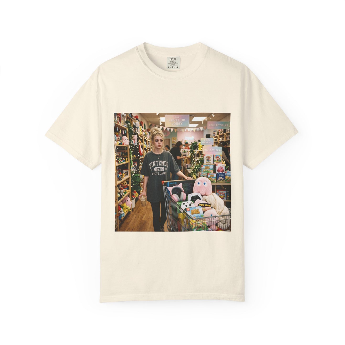 Unwell But Gaming Shirt | Gamer Girl Tee, Cozy Gaming Shirt, Video Game Lover Gift, Caffeine & Side Quests Aesthetic, Oversized Graphic Tee