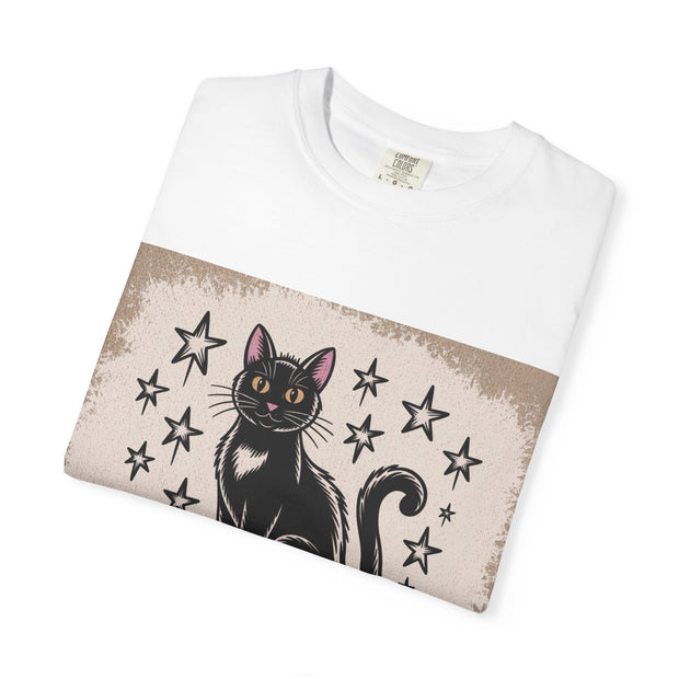 Cat and Book Lover's T-Shirt,
