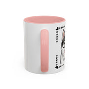 Geeky Good Siberian Husky Accent Coffee Mug
