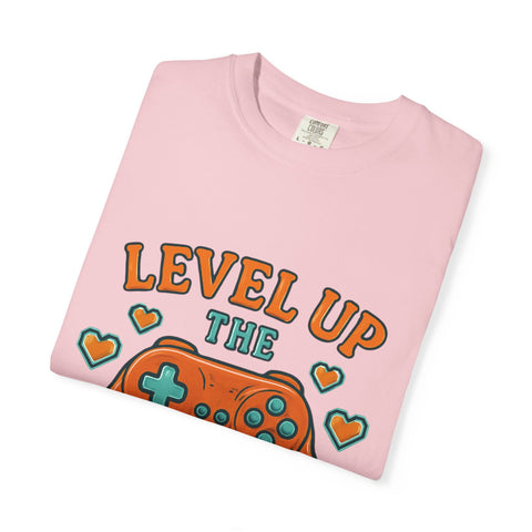 Gamer T-shirt - Level Up the Leftovers | Unisex Gaming Tee, Casual Wear, Game Night Shirt, Gift for Gamers, Funny Apparel