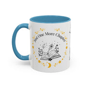 'Just One More Chapter' Accent Coffee Mug