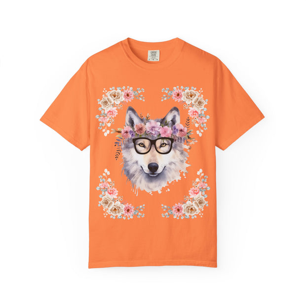 Geeky Goddess Wolf Unisex T-Shirt