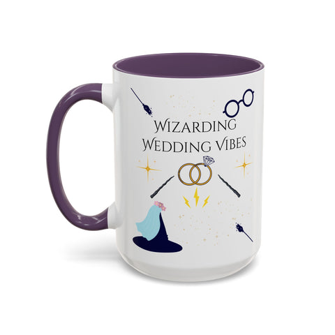 'Wizarding Wedding Vibes' Accent Coffee Mug