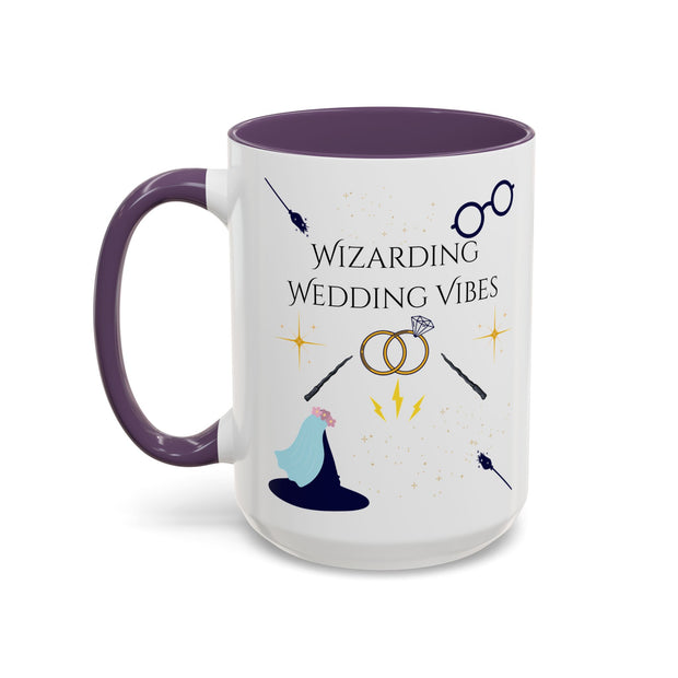 'Wizarding Wedding Vibes' Accent Coffee Mug