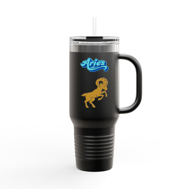 'Aries' Zodiac Insulated Travel Mug, 40oz