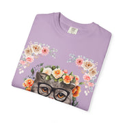 Geeky Goddess Gray Cat Unisex T-Shirt