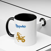 'Capricorn' Zodiac Accent Coffee Mug