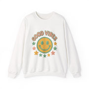 Good Vibes Crewneck Sweatshirt, Cozy Unisex Sweatshirt, Happy Apparel Gift, Positive Energy Fashion, Comfortable Casual Wear, Trendy [...]