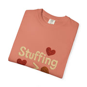 Funny Thanksgiving T-Shirt, Unisex Humor Shirt, Stuffing Over Feelings Tee, Holiday Casual Top, Gift for Foodies, Fall Apparel