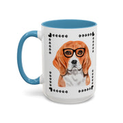 Geeky Good Beagle Accent Coffee Mug