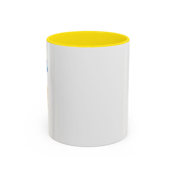'Aries' Zodiac Accent Coffee Mug