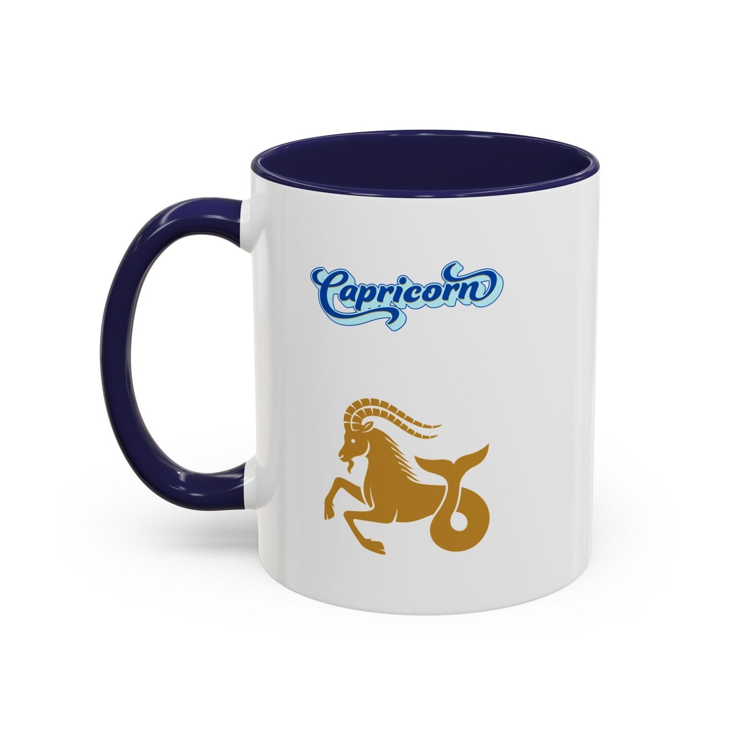 'Capricorn' Zodiac Accent Coffee Mug