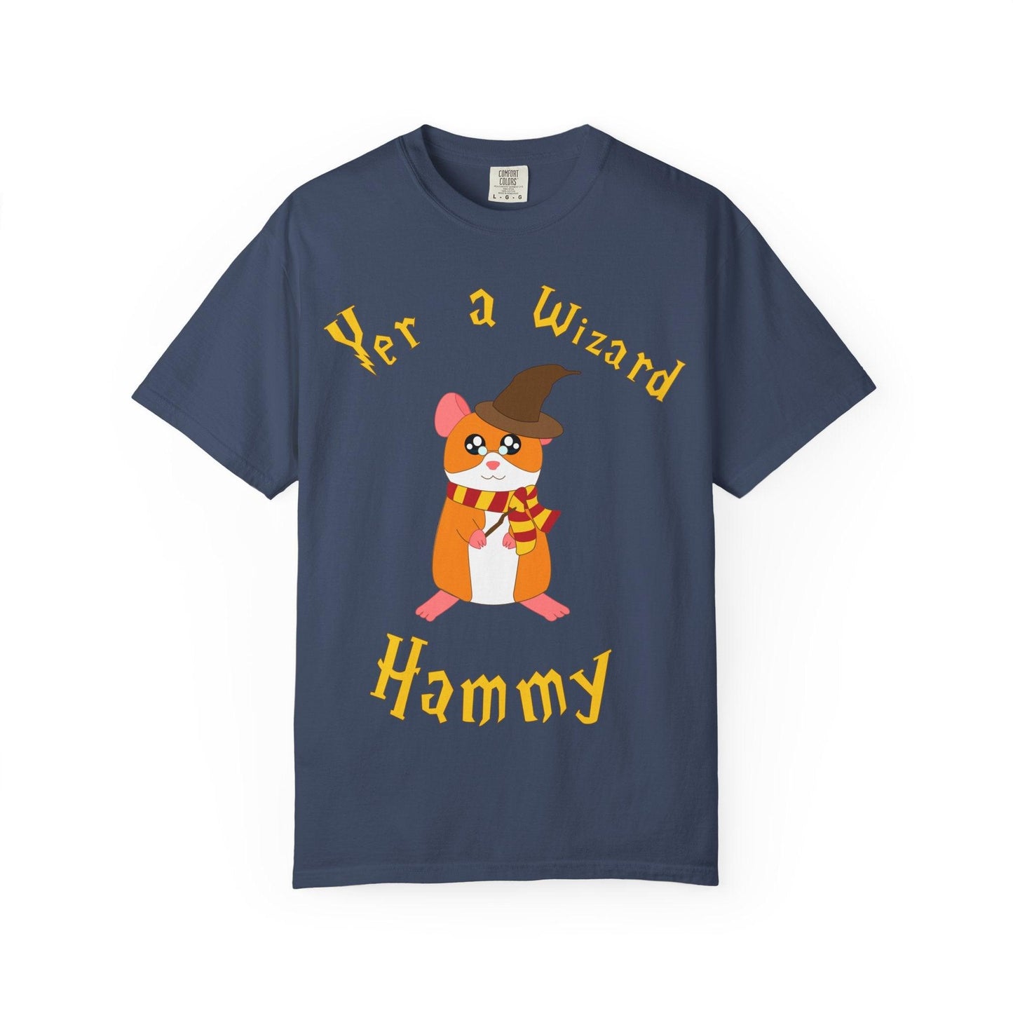 Hammy Wizard Hamster T-Shirt | Cute Spellcaster Illustration