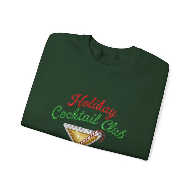 Holiday Cocktail Club Sweatshirt | Lets Get Jolly Christmas Sweatshirt