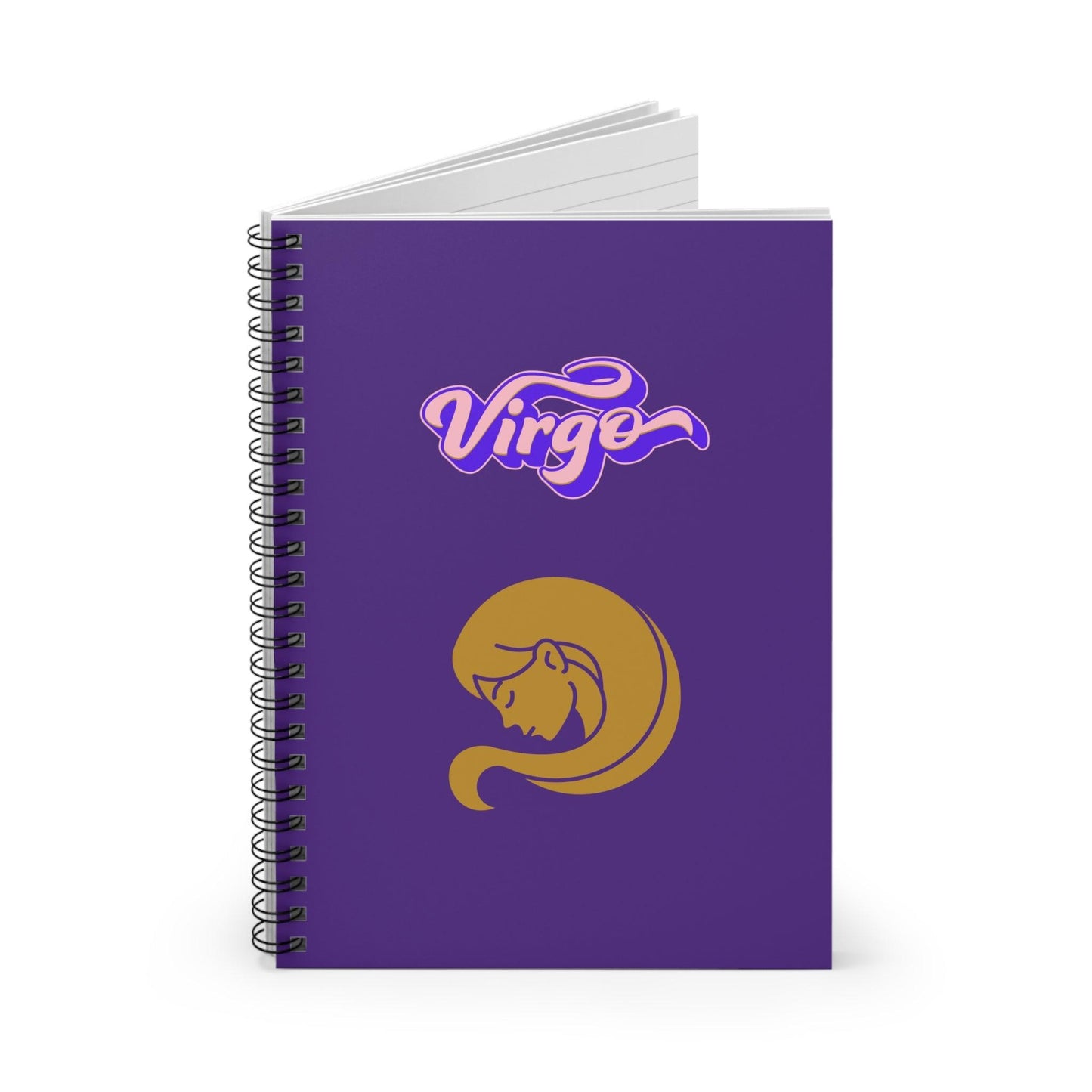 'Virgo' Zodiac Spiral Notebook