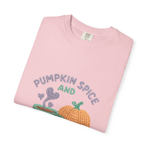 Pumpkin Spice Unisex T-shirt, Cozy Fall Apparel, Perfect for Autumn Festivals, Casual Everyday Wear, Halloween and Thanksgiving