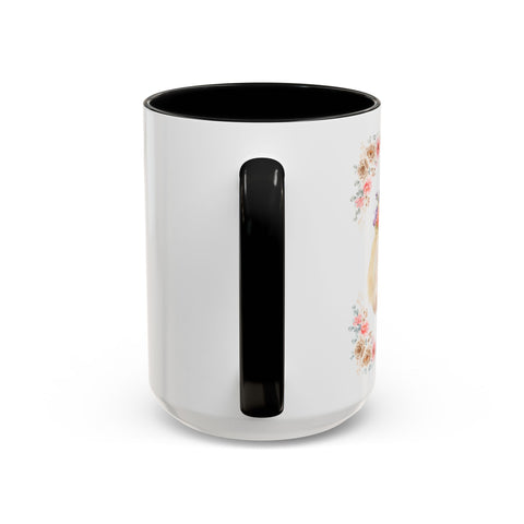 Geeky Goddess French Poodle Accent Coffee Mug