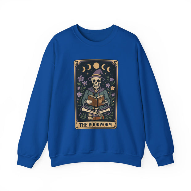 Bookworm Skeleton Crewneck Sweatshirt