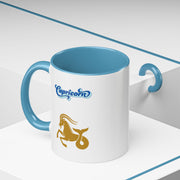 'Capricorn' Zodiac Accent Coffee Mug