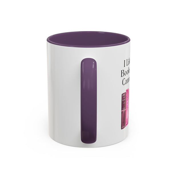 'I Like Big Books and I Cannot Lie' Accent Coffee Mug
