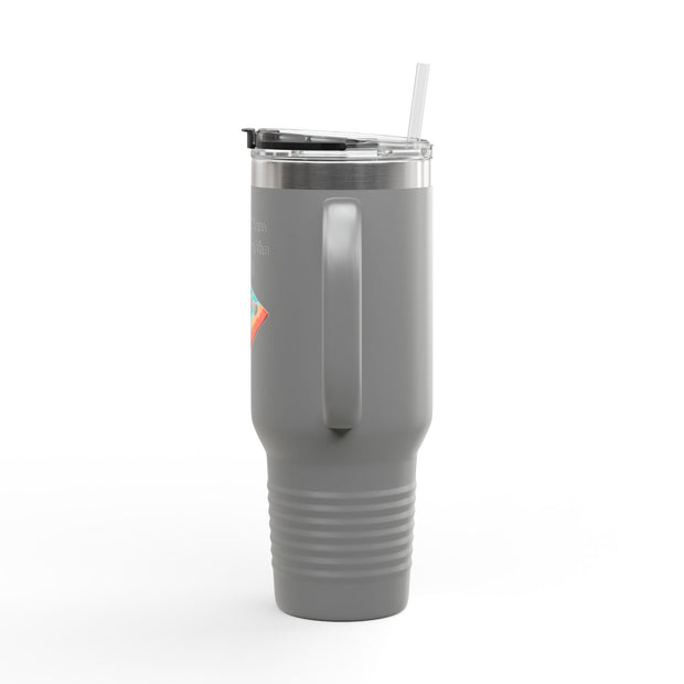 'Just One More Chapter (On The Beach)' Insulated Travel Mug, 40oz
