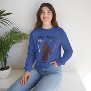 'Witch, Please. Too Much Magical To Handle.' Unisex Crewneck Sweatshirt