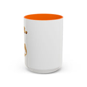 'Pisces' Zodiac Accent Coffee Mug