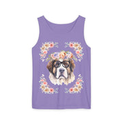 Geeky Goddess Saint Bernard Unisex Tank Top