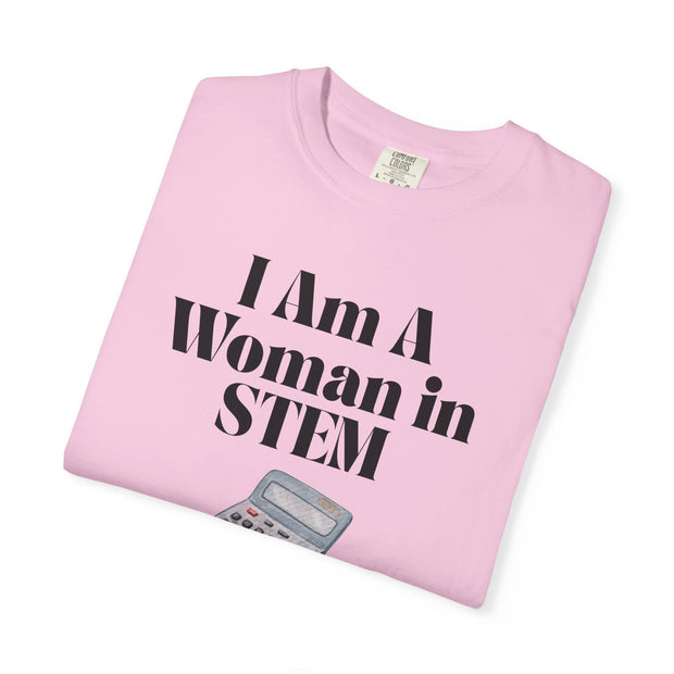 'I Am A Woman STEM' Mathematics Unisex T-Shirt