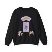 'Justice' Tarot Card Unisex Crewneck Sweatshirt