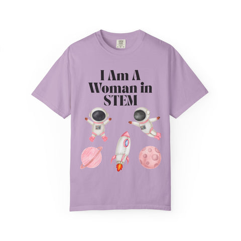 'I Am A Woman In STEM' Astronaut T-Shirt